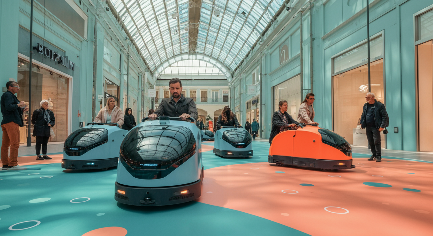 Trackless Dark Rides for Shopping Malls: Maximizing ROI & Space Efficiency